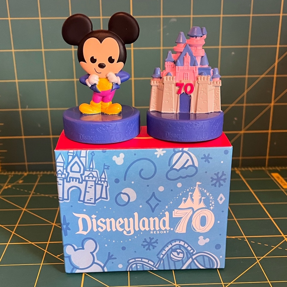 Disneyland 70th Anniversary McDonald’s Happy Meal Toy - Mickey Mouse & Castle